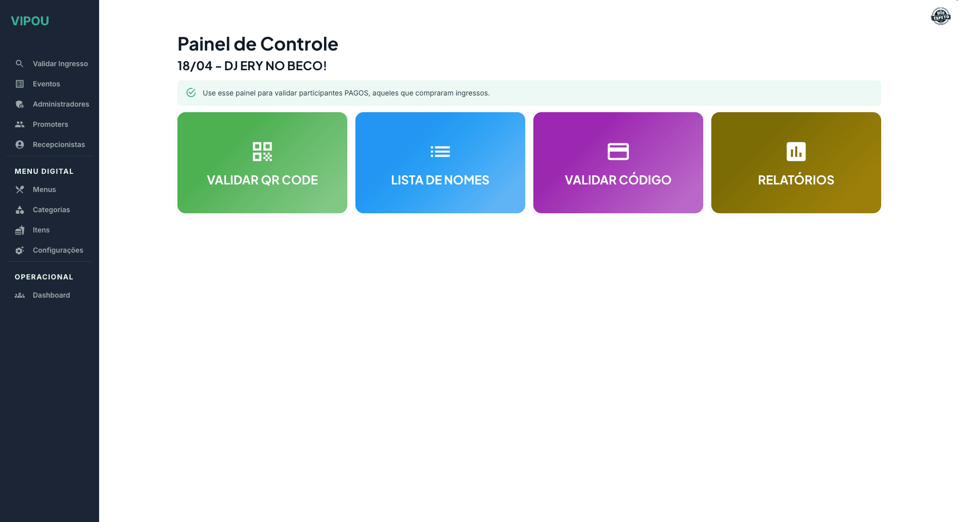 Vipou Dashboard thumbnail